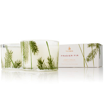 Thymes Frasier Fir Frosted Pine Needle 2 Candle Set (0521489000)