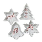 Tag Holiday Festive Shaped Dishes (Sold Separately)