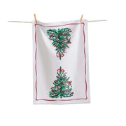 Tag Very Merry Trees Dish Towel