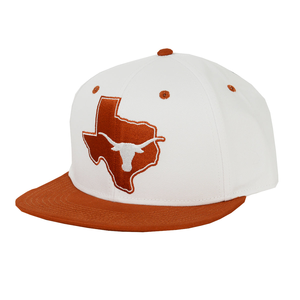 The Game Cotton We Own This State Cap (G12-V01) (White With Burnt Orange )