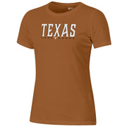 Texas Longhorn Ladies TEXAS Over Longhorns/Logo Tee (G7326475-714)