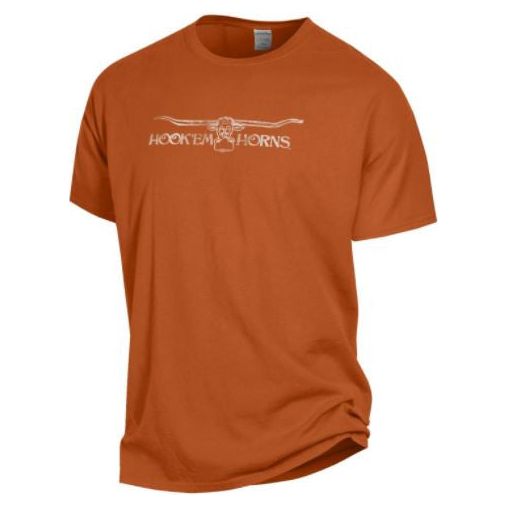 Texas Longorn Vintage Bevo Over Hook 'em (GDH100HTX-258)
