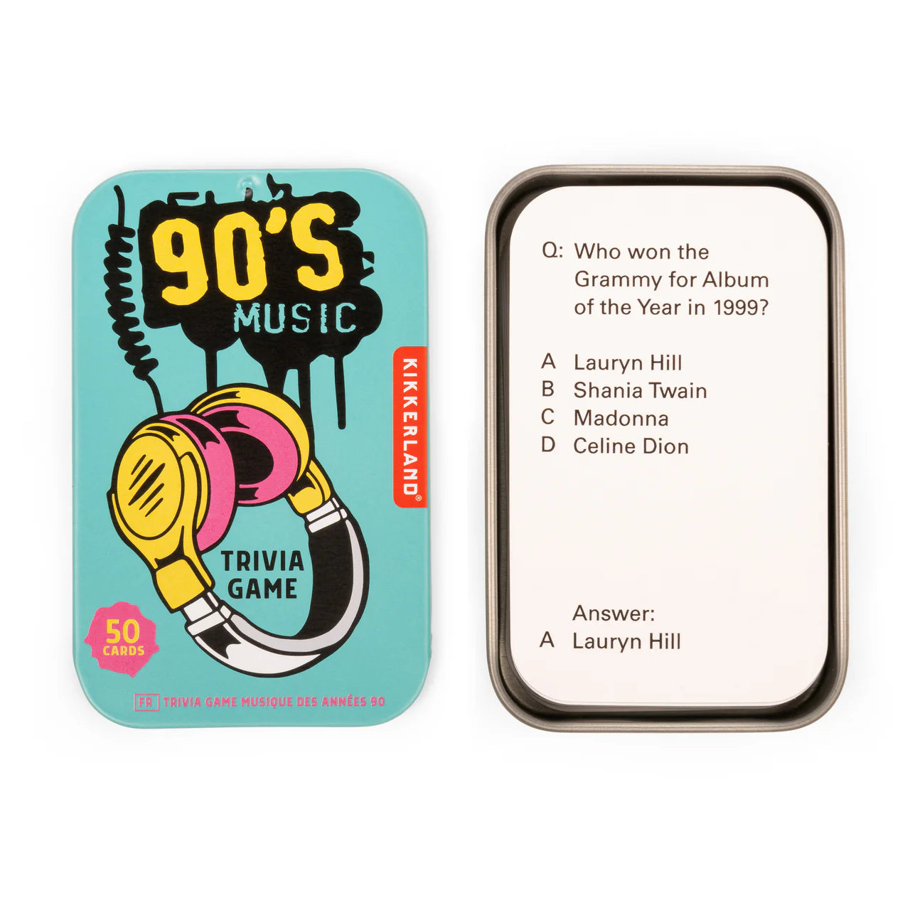 Kikkerland 90s Music Trivia Game