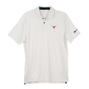 Texas Longhorn Nike Vapor White Stripe Polo (GM1140)
