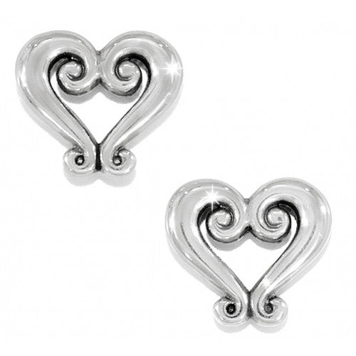 Brighton Genoa Heart Mini Post Earrings (J21630)