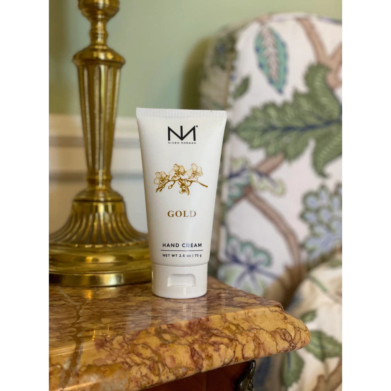 Niven Morgan Gold Travel Hand Cream 2.6 oz (G-