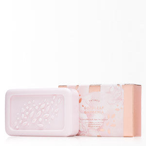 Thymes Goldleaf Gardenia Bar Soap 6oz