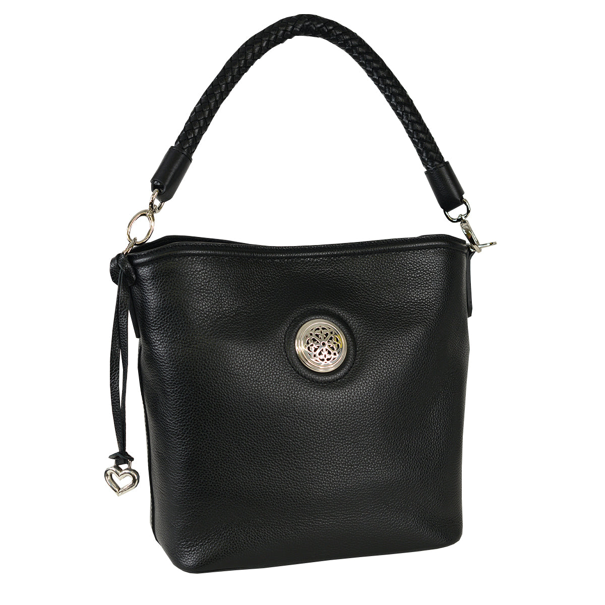 Brighton Ferrara Bumble Large Shoulder Bag (H37883) BLK