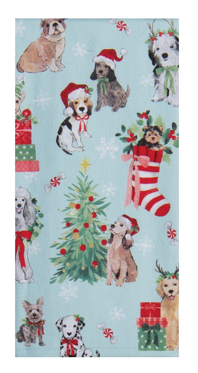 Kay Dee Dual Purpose Toss Pups Dual Purpose Towel (H6873)