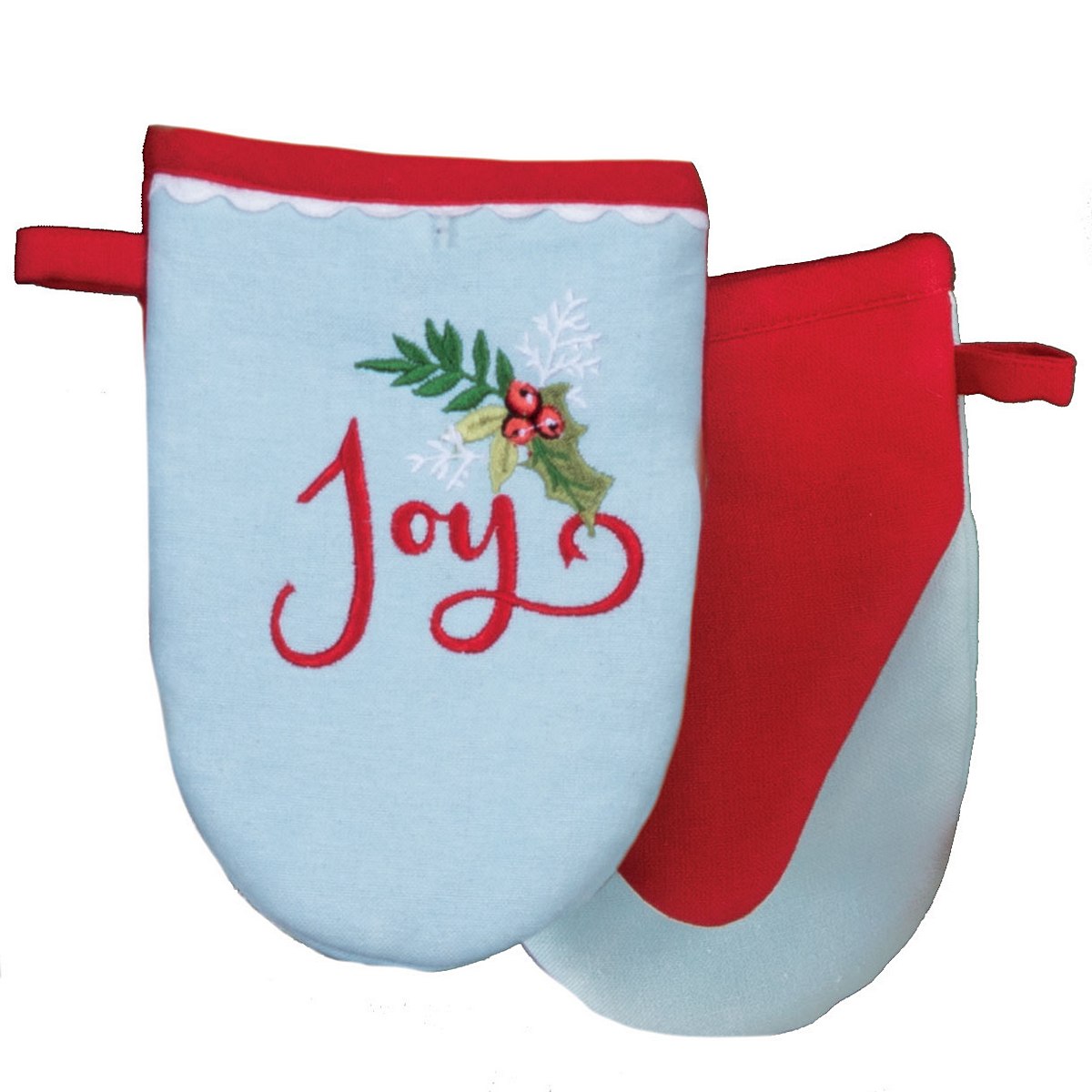 Kay Dee Christmas Morning Embroidered Grabber Mitt (H7215)