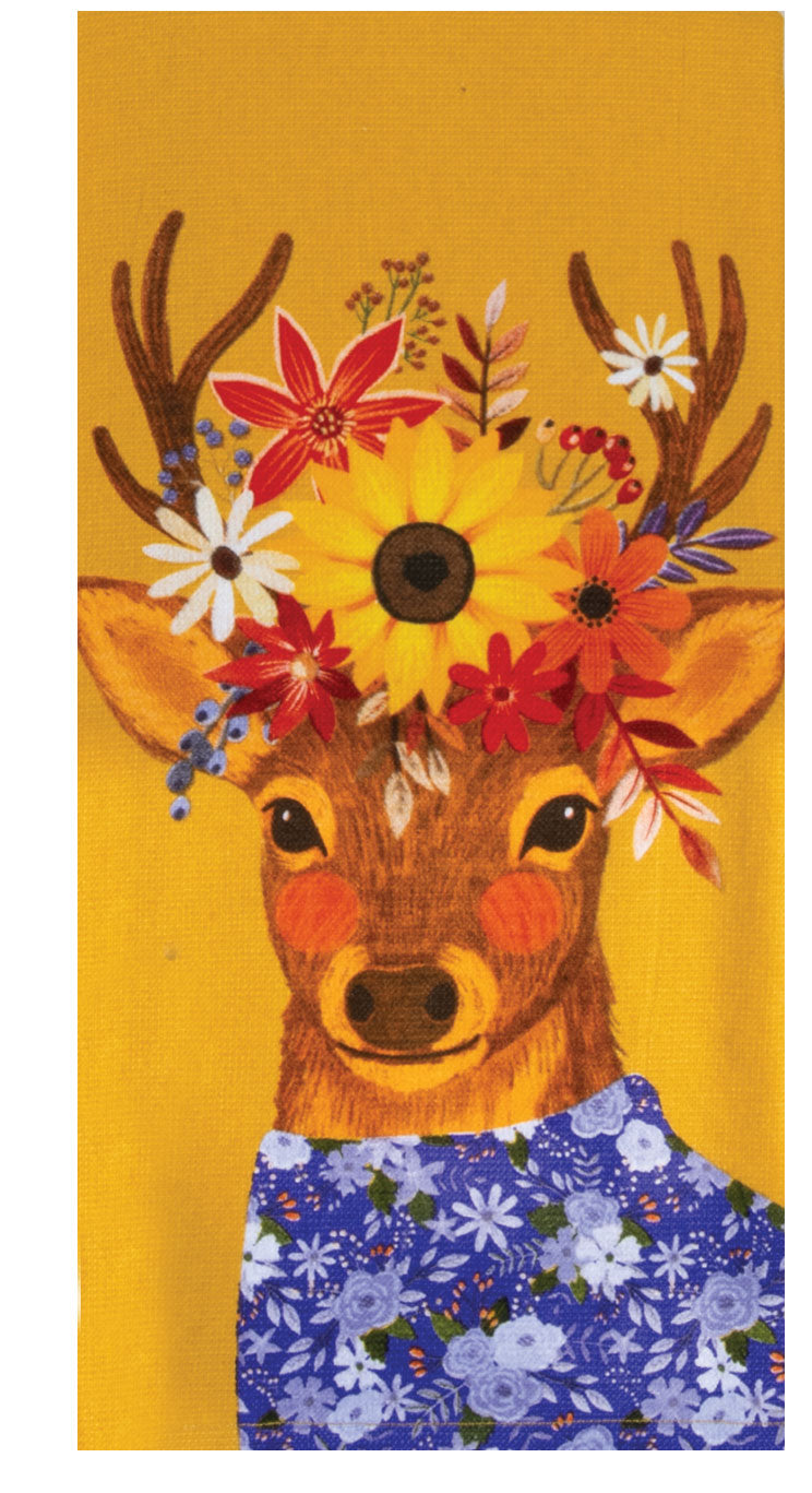 Kay Dee Deer Dual Purpose Towel (H8362)
