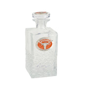 Heritage Texas Longhorn Decanter with Burnt Orange  Enamel Medallion