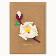 Husk And Heart Thank You White Magnolia (HH-GC-10055)