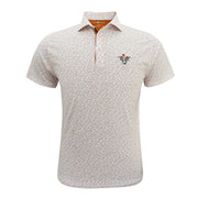 Horn Legend Bamboo Charcoal Longhorn Jigsaw Vintage Bevo and Beat OU Polo