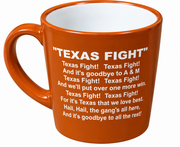 Texas Longhorn 21 oz Fight Song Mug  (4532 )(Burnt Orange White )