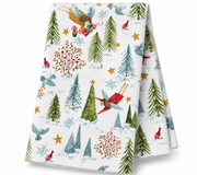Kay Dee Magical Winter Land Snow Angels Dual Purpose Towel (H8346)