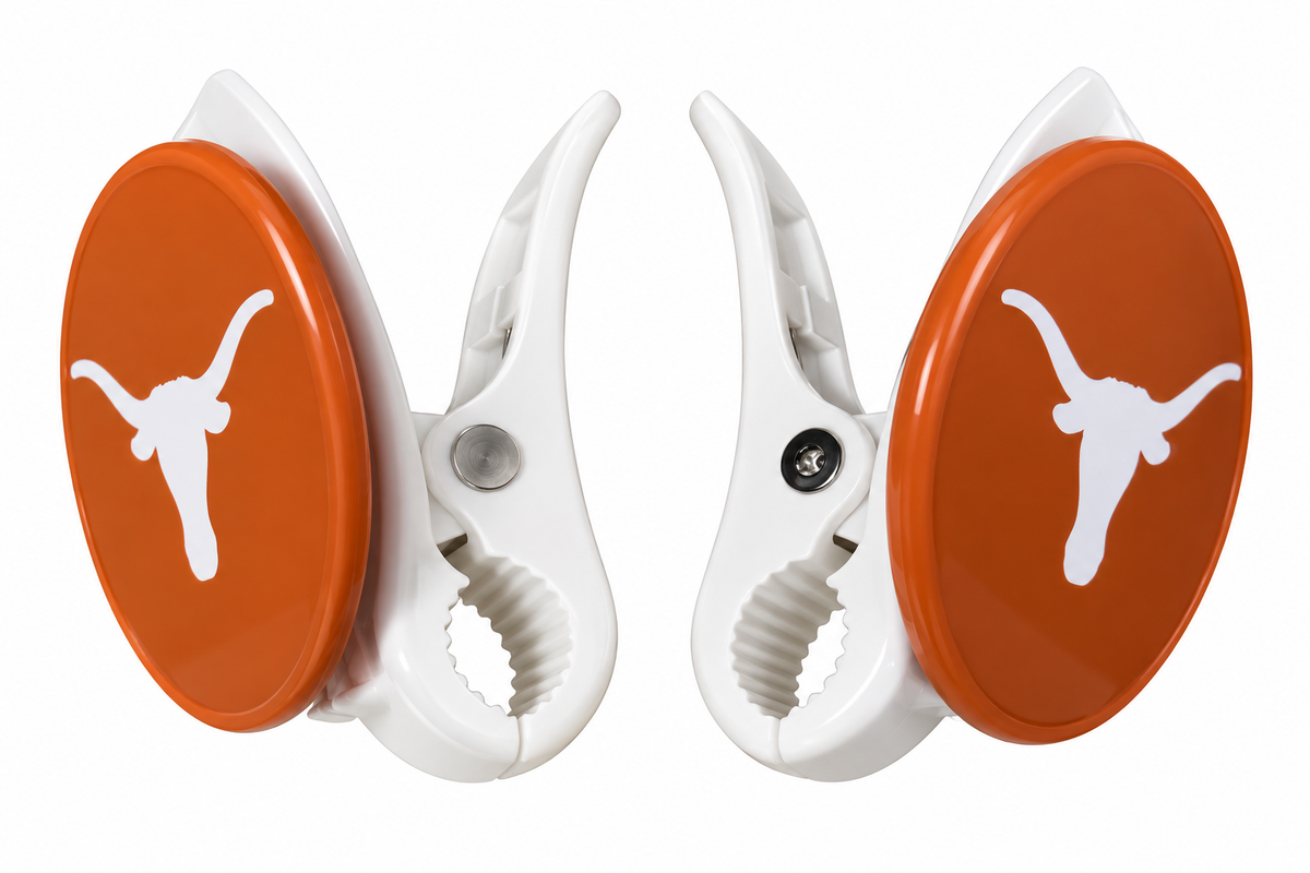 Texas Longhorn Sport Clips (Set of 2) (99434)