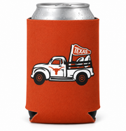 Texas Longhorn Over Logos Can Koozie (1000B4cp-Truck)