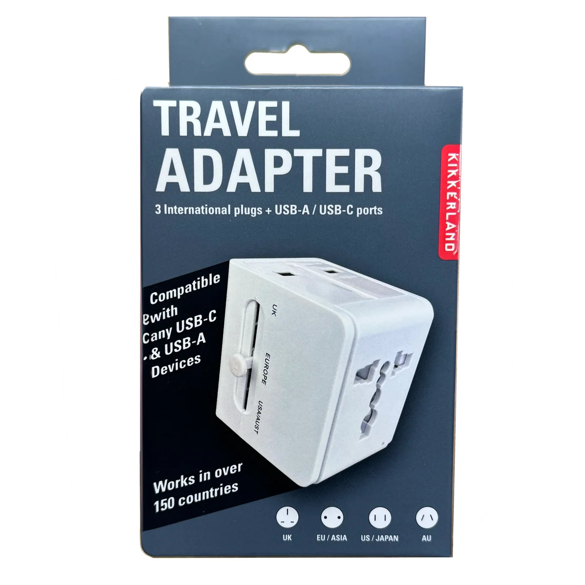 Kikkerland Travel Adapter (UL10)