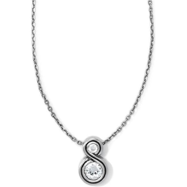 Brighton Infinity Sparkle Petite Necklace (JL6521)