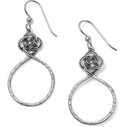 Brighton Interok Petite  Circle Knot French Wire Earrings (JA4920)