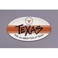 Texas Longhorn Hook 'Em Platter (22550)