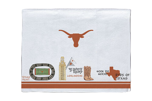 Texas Longhorn Magnolia  Lane Terry Texas Icons Towel (22583)
