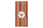 Texas Longhorn Magnolia  Lane Terry Texas Striped Hand Towel (22591)(Burnt Orange )