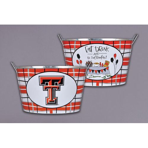 Texas Tech Metal Bucket (74710)