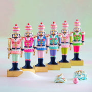 Glitterville Rainbow Colonel Cupcake Nutcracker Figure (5 Colors) (VI0957)