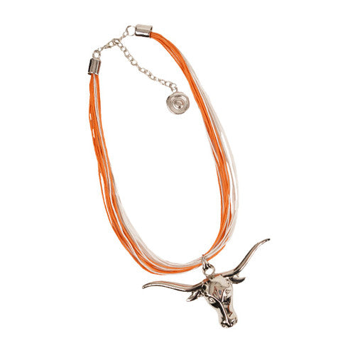Texas Longhorn Concho Necklace (34922)
