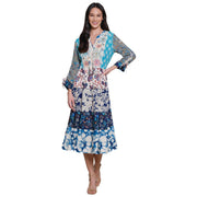 John Mark Print Tiered Dress (J15262DM)