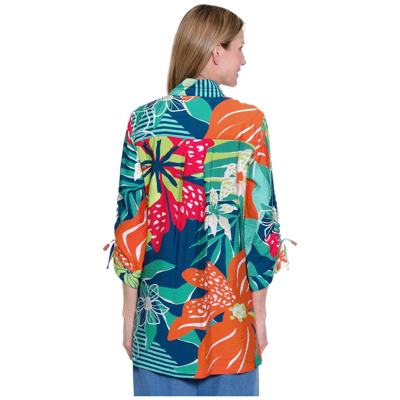 John Mark Tropical Floral Shirt