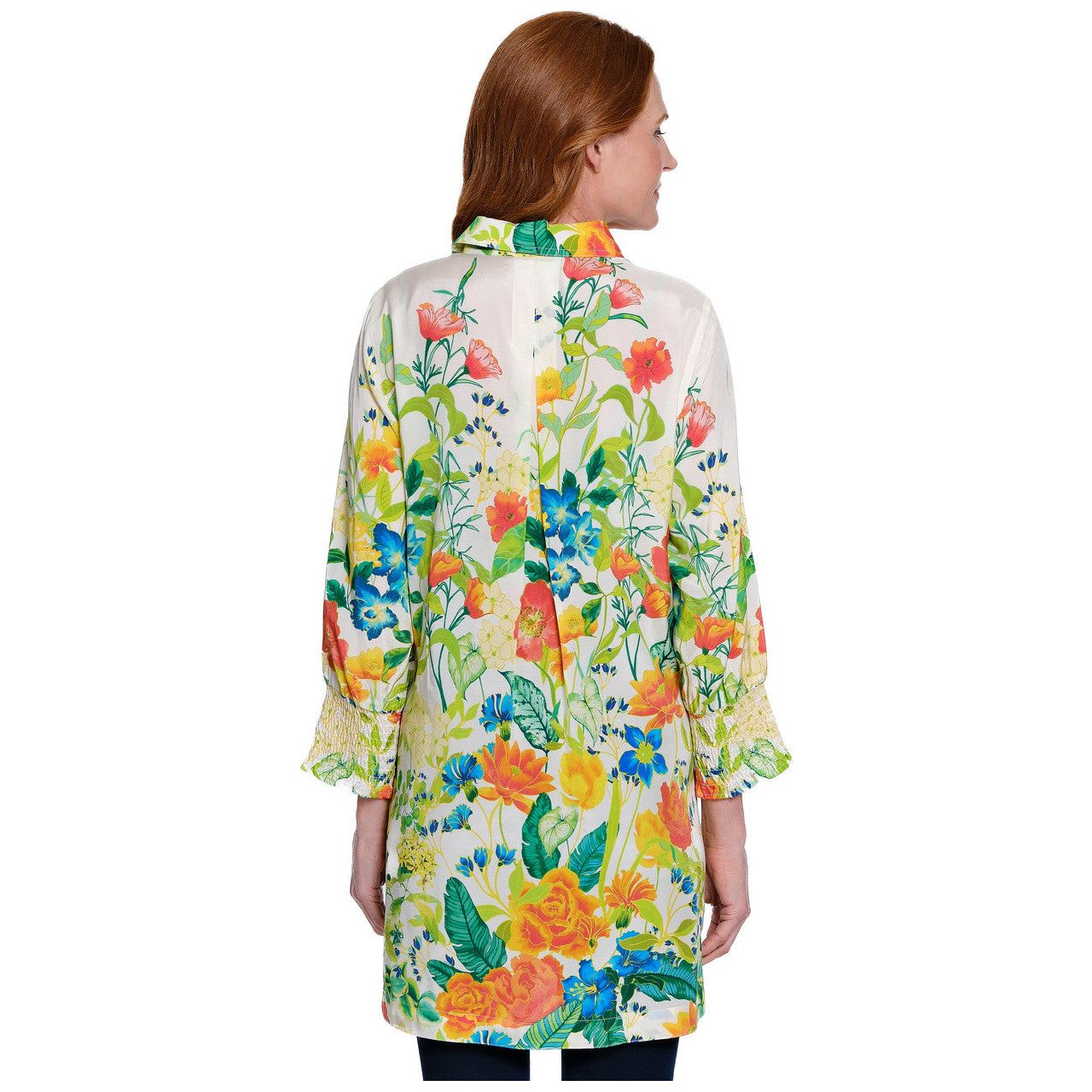 John Mark Floral Print Shirt