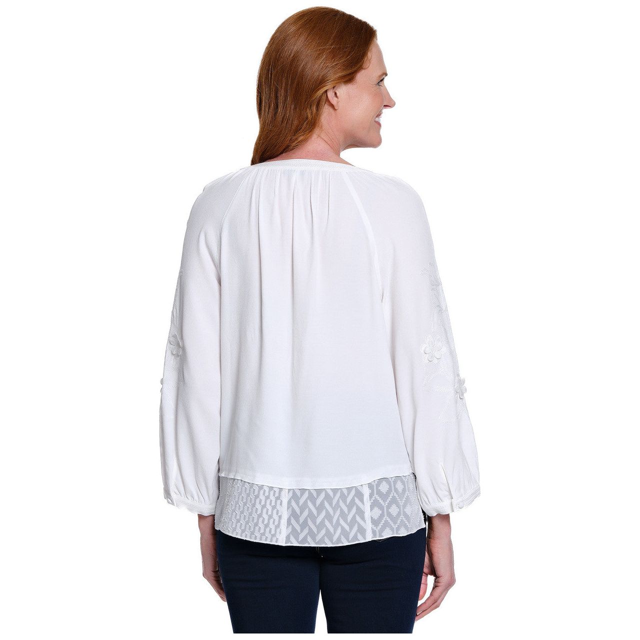 John Mark Embroidered Floral Tunic J25642TM