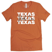 Texas Longhorn Capri Designs Game Time Short Sleeve Tee (TX ORNG) (K103TEX250)