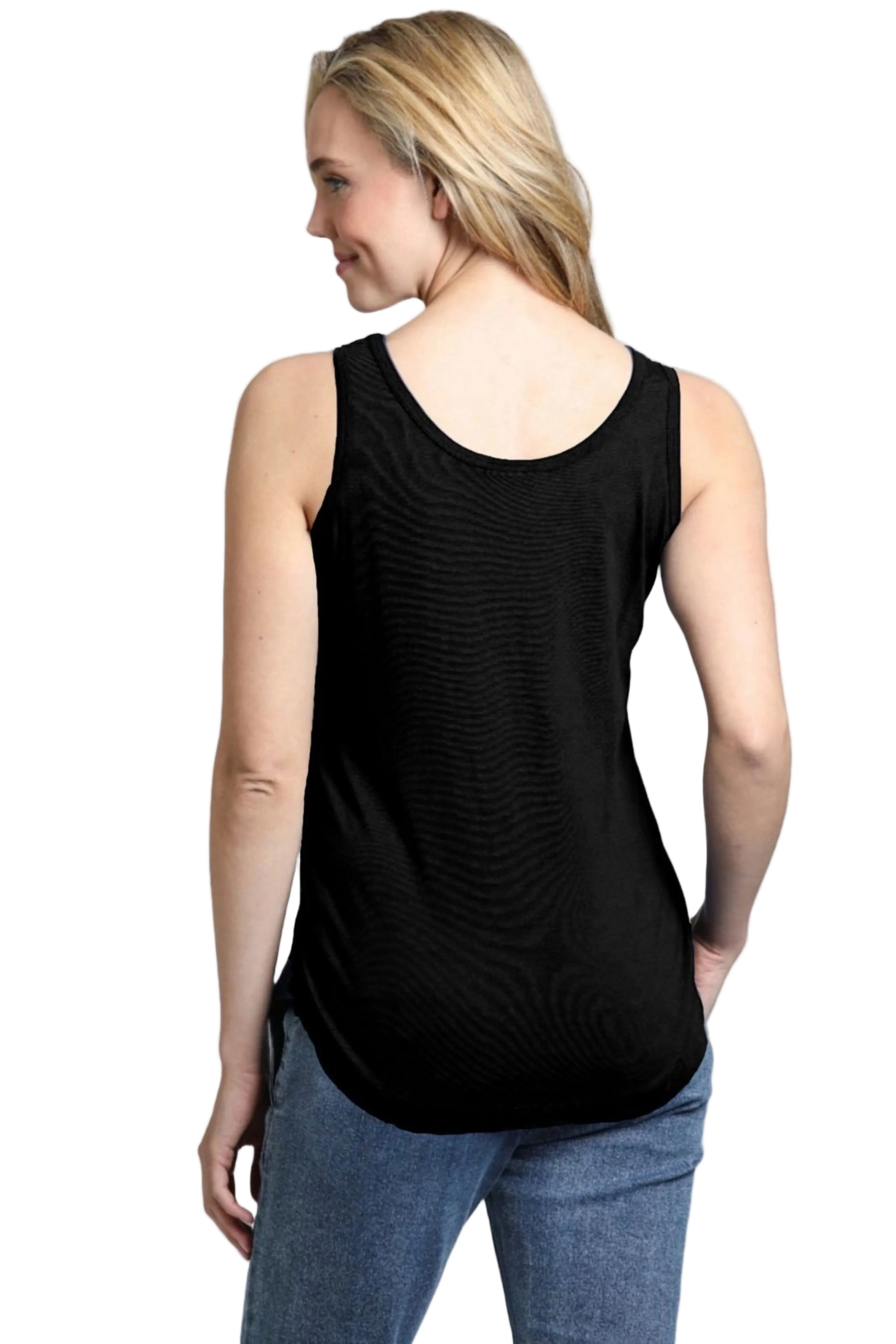 APNY Perfect Fit Tank (K353) (Black)