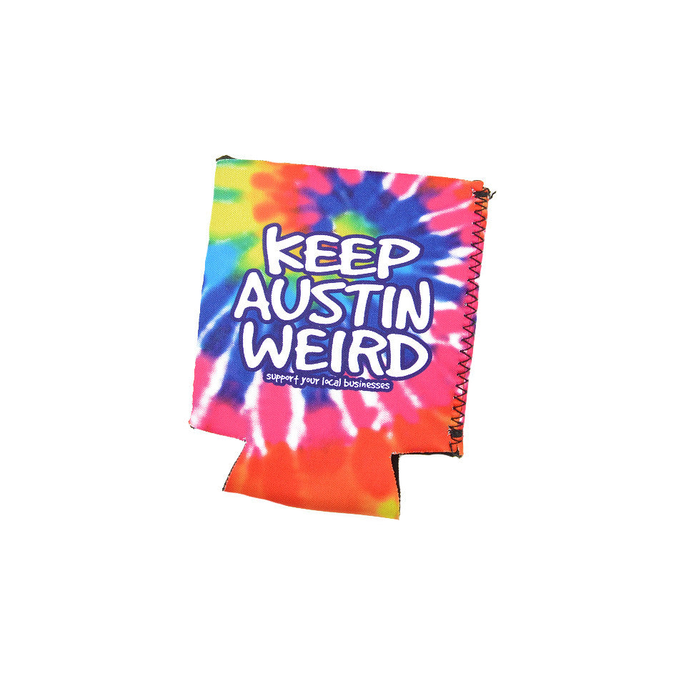 Keep Austin Weird Flat Koozie