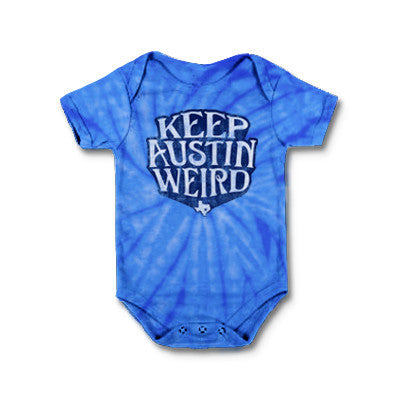 Keep Austin Weird Infant Royal Onesie (5054ONTDRY)