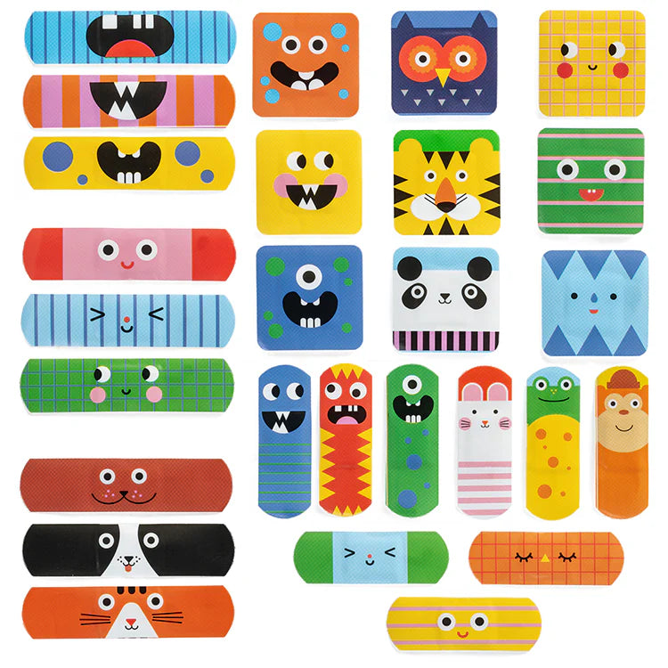 Kikkerland Ouchy Friends Adhesive Bandaged (KID57-A)