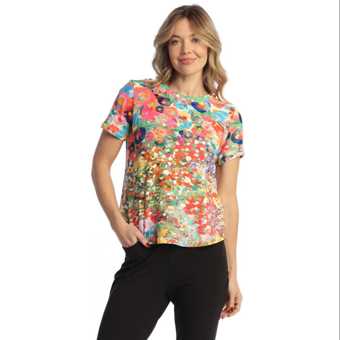 Jess & Jane Meadows Round Neck Top (KS2-2085)