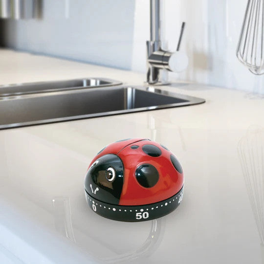 Kikkerland Ladybug Kitchen Timer (KT21)