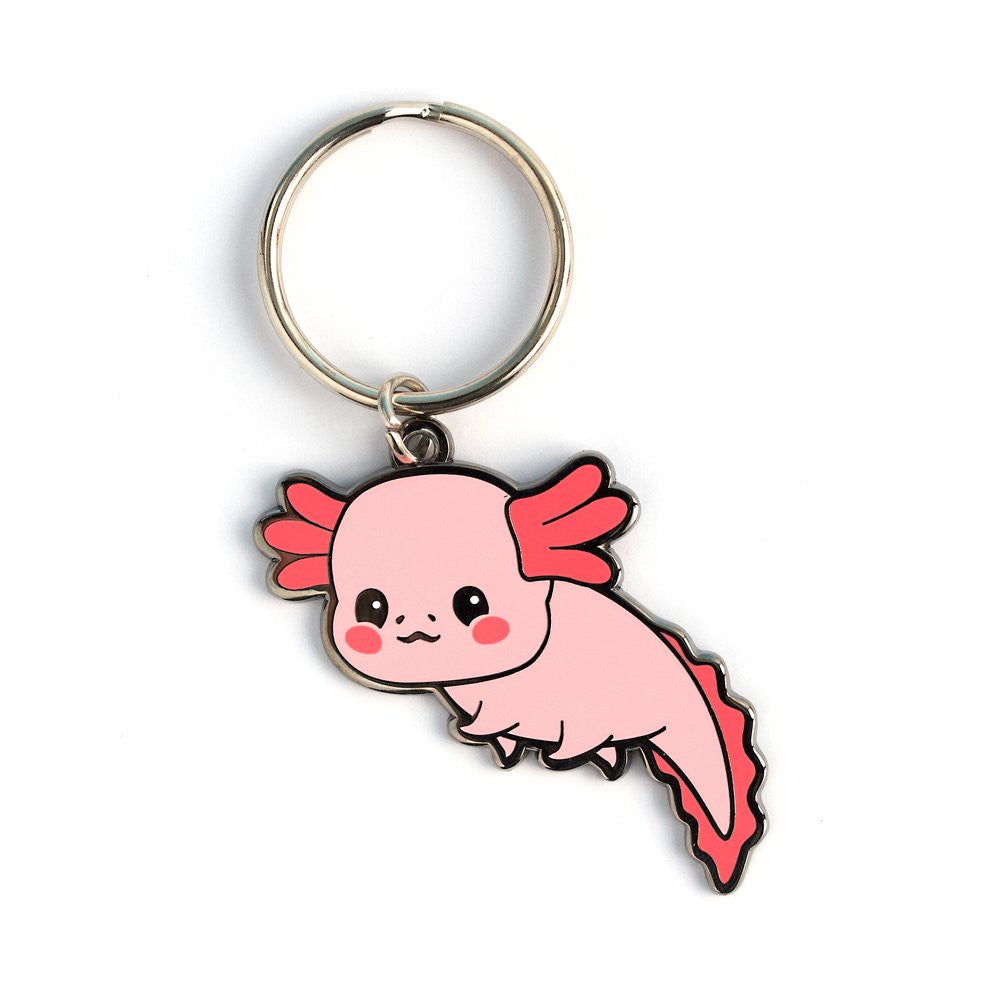 Luxcups Axolotl Keychain