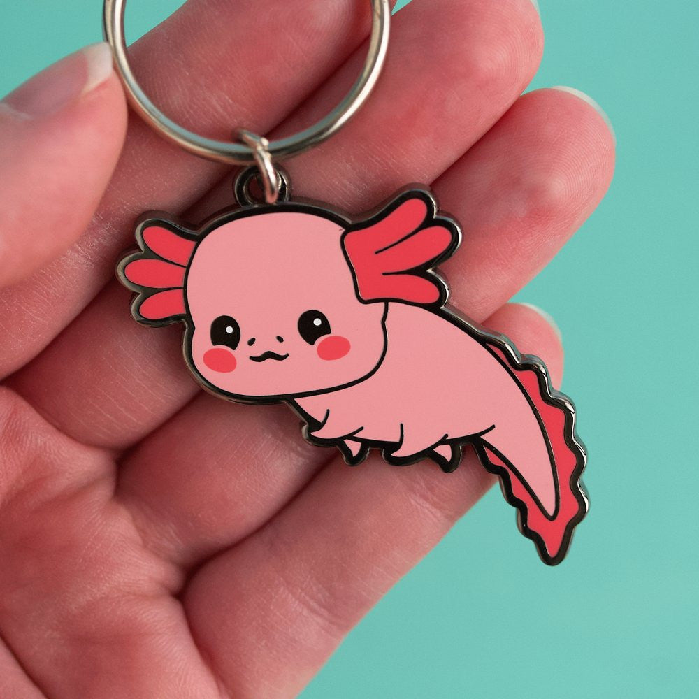 Luxcups Axolotl Keychain