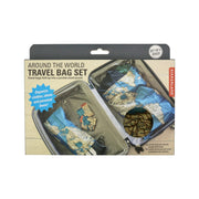 Kikkerland World Map Travel Bags