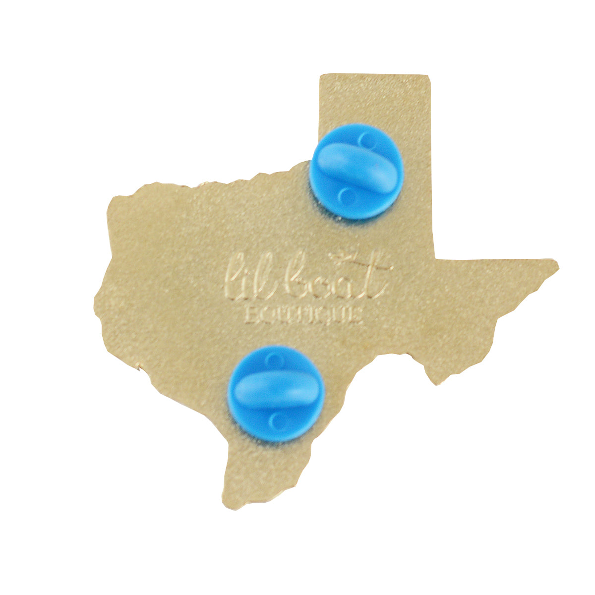 Lil Boat Boutique Texas Enamel Pin - Bluebonnet State Flower