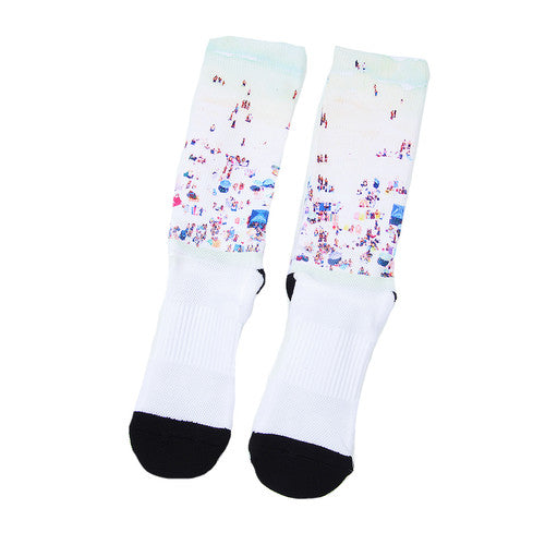 Locals Only Socks-Beach