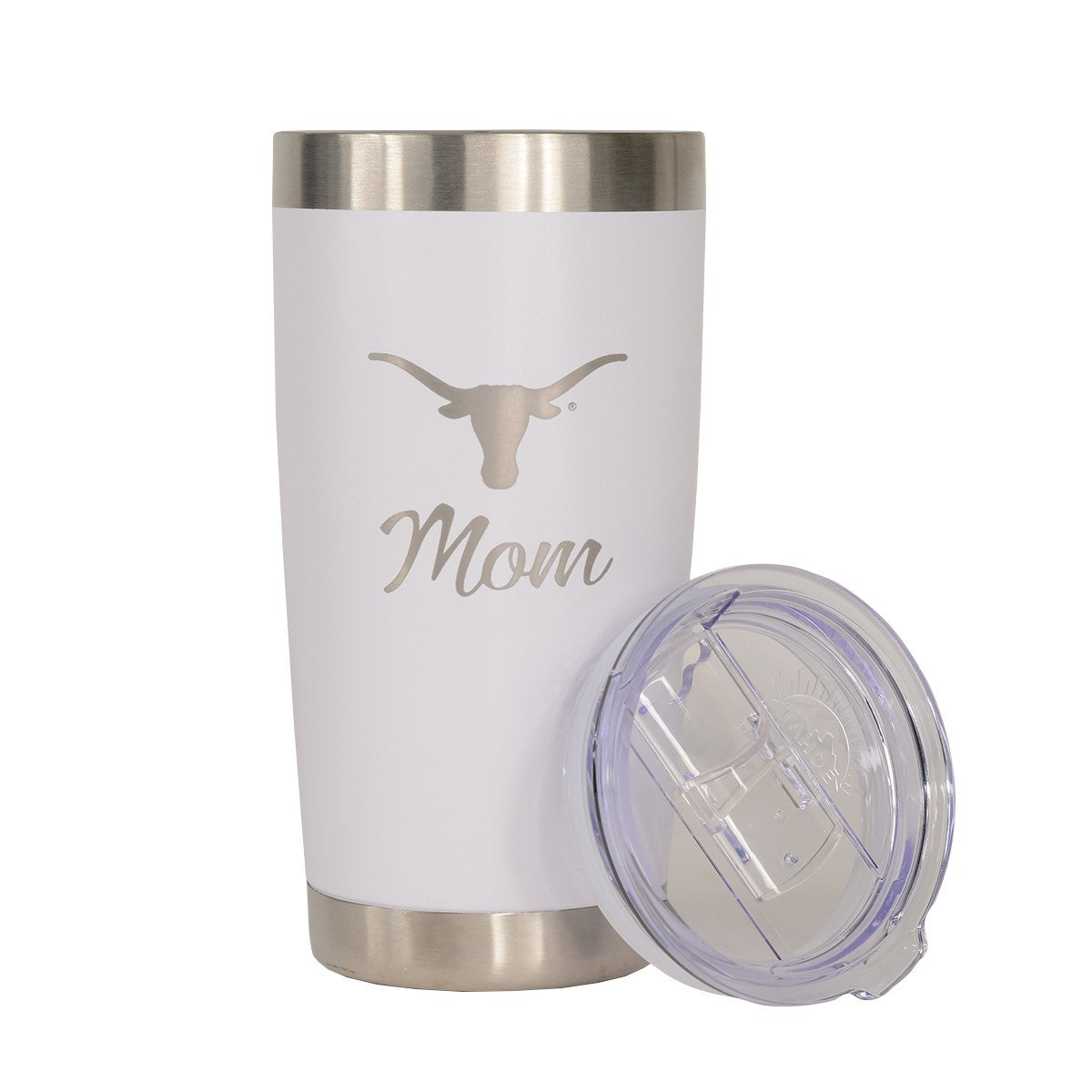 Texas Longhorn Stainless Powder Coated 20oz MOM Tumbler (LE6000W