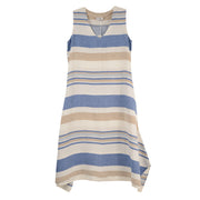 Toofan Striped Sleeveless Dress (NEUT/BLU)