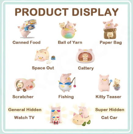 Lulu The Piggy Caturday Series Blind Box